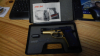 Schreckschuß Pistole Weihrauch HW 94 Limited Gold Edition 9mm Knall PTB 467 Nagelneu Nr. 699