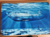 Deko-Blechschild WKII, U-Boot Typ 7C