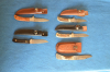 5x DAMAST JAGDMESSER NICKER