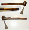 afrikanisches Beil mit schmaler Klinge