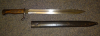 1.Weltkriegs-Bajonett S98/05 v. Fichtel&Sachs; WW1; für Mauser K98k. Worldwide shipment