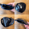 Bianchi 82 Gürtelholster, Leder/schwarz, rechts, für Gl. 19/23/36/45/46/48