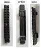 STAHL PICATINNY SCHIENE STEYR SSG 69 L. 150 Rusan