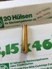 260x RWS 8,15x46R Hülsen (ungeschossen, neu in 13x OVP)