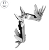 LEATHERMAN REBAR - Multitool mit 17 Werkzeugen (arretierbar) 100% Edelstahl, inkl. Lederetui Holster