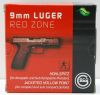 20 Schuss GECO 9mm Luger 9x19 JHP Fangschussmunition Hohlspitz RED ZONE 8,0g 124gr #2402932 STOPPWIR