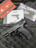 Walther P99, brüniert Stahlschlitten, 9mm P.A.K.