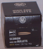 50St. RWS Geschosse 6,5mm(.264) - 143(9,3gramm) - SCORION-Match - #242 66 60