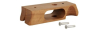 013040, ANSCHÜTZ, Auflageplatte Comfort Biathlon Nuss, NEU
