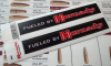 Sticker Hornady – Fueled BY Hornady – 2 Stück