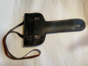 Polizei KFZ Stop Kelle Trage Tasche No Holster P38 Bajonett