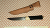 Yakut-Messer - Jagdmesser aus Russland Damast Klinge NEU