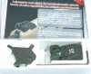 LPA KIMME Fibre-Optik 3-Dot GRÜN verstellbar für WALTHER Q5 SF Q4 Steel Frame 9mm Pistole Grüne Fibr