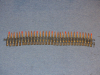 30 Deko Patronen cal. 50 BMG auf Gurt
