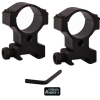Optik Montage Wolf 30mm und 25,4mm Picatinny / Weaver Zielfernrohr Reddot RD hoch 6 X verschraubt
