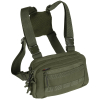 Chest Pack, "Recon", Oliv - Brusttasche mit Gurten