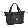 Travel Bag Schwarz faltbar - Tasche für Reise + Strand + Einkauf - mit Verlängerung