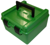 MTM R-100-MAG DELUXE Patronenbox, Munitionsbox Scharnier - .223 bis .338 Lap. einzige 100er MAG Grün