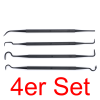 Reinigungsbesteck - reinigt in allen Ecken und Kanten ohne zu kratzen - 4er Set!    -->NEU & TOP!<--