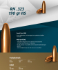 250 St. H&N Geschosse .323 - 8MM | 190grs - 12,31g | Haendler&Nattermann BLEIGESCHOSSE