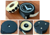 Schusspflasterspender Patch Dispenser für max. 20mm 2000 Stk. Rolle personalisierbar inkl. Magnet