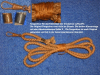 Orig.Kappmesser Fallschirmjäger Fangschnur der Luftwaffe
