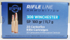 20 Schuss / 20 Patronen PPU .308 Win. Rifle A-035 180gr 11,7g SP Teilmantel JAGD Munition Partizan