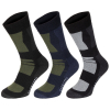 Socken / Strümpfe "Esercito" 3er Pack (43-46) gestreift halblang