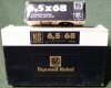 6,5x68 mit 8,2g KS Geschoß von RWS aus optimaler kühler trockener Lagerung