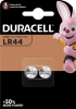 2 Stück (1 x 2er Blister Doppelpack) Ersatzbatterien LR44 DURACELL | Batterie Alkaline Knopfzelle