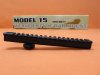 AR-15: Carry Handle Mount UTG 190mm (MNT-991T) Alu schwarz mit Picatinnyprofil See-Thru-Design