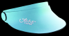 Visor Cap Kunststoff hellblau Youhe Sport