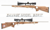 SAVAGE Stainless Repetierer Modell 93 BTVSS Kal .17 HMR mit Lochschaft & NIKON Monarch ZF 4-16x50 SF