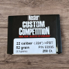 .224 52 gr HPBT Geschosse 250 Stück von Nosler Neu