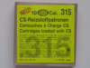 ** 10 Stk. CS-Reizstoff-Patronen - WADIE - Cal. .315 **