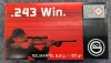 100x Geco .243Win Teilmantel 6,8g / 105gr
