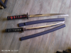 XXX 2 x Samurai / Ninja / Japan Deko - Schwert + Scheiden kein Bodenfund XXX