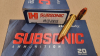 .45-70/410grs. Hornady SUB-X 20 Stk. No.82742 #SSZ Berka