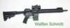 Halbautomatische Büchse Tippman M4-22 Elite-GS, Kaliber .22lr. mit Reflex-Visier.Sehr guter Zustand!