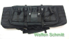 Doppelfutteral Cordura schwarz mit Außentaschen. 95cm x 32cm x 10cm!!!