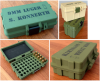 Munitionsbox 9mm Luger Ammo Box Patronen Wiederladen 50 Schuss personalisierbar abschließbar