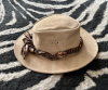 +++++SAFARI Hut echt Leder Australien mit typischen Safari Hutband +++++