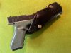 SCHÖNES IPSC MASSIVES WETTKAMPFHOLSTER SICKINGER GROßE SPORTPISTOLEN (1911, STI?)