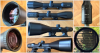 Kahles Helia 2,4-12x56i Zielfernrohr mit SR-Schiene, Absehen: 4-Dot
