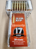 .17 HMR 20grs Hornady XTP 100 Stk. No.83172