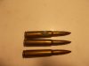 3 x 50 BMG Deko Patronen