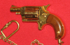 RÖHM Schreckschuss - Revolver, ein orginal vergoldeter RÖHM Little Joe mit der PTB 380 in cal. 22 LG