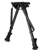 HAWKE Fixed Bipod (starres Zweibein) höhenverstellbar | 9-13'' Zoll 23-33cm Alu an Riemenbügel befes