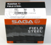 25 x SAGA FIELD STEEL Bleifrei Stahlschrot Jagdschrotpatronen 12/70 3,0mm #5 36g No 5 - 1050 BAR