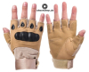 taktische Handschuhe mit verstärktem Knöchelbereich - kurz